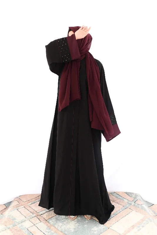 Zairah Abaya Luxe Velvet Robe