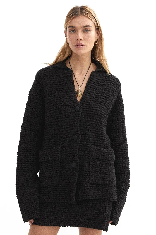 BLANCA Womens Belle Cardigan Black Women's sweaters