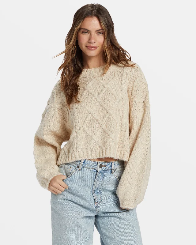 Modern Love Pullover Sweater - Dove H&M sweaters