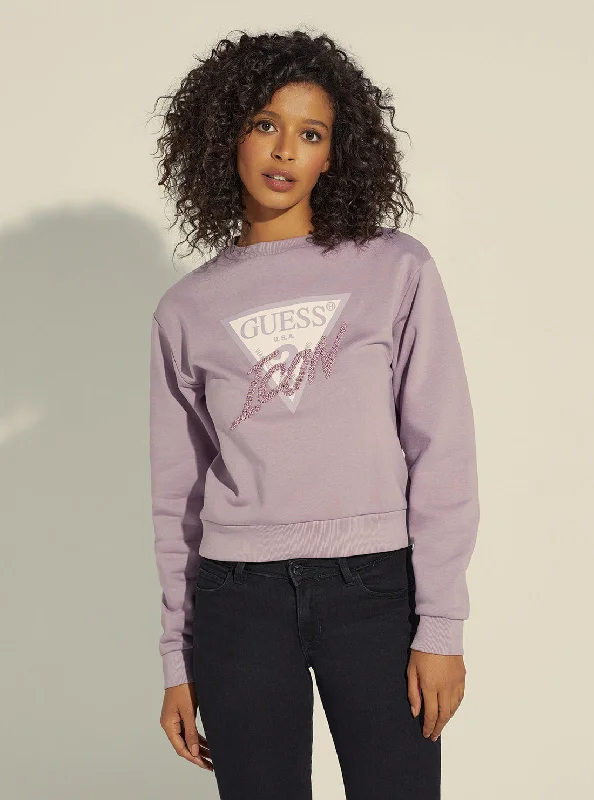 Vanda Orchid Icon Logo Jumper Thermal sweaters