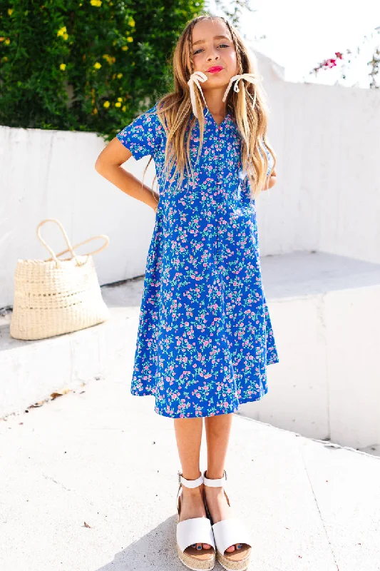 Mini Allie Dress in Royal Blue - FINAL SALE Must-have mini dresses for this season