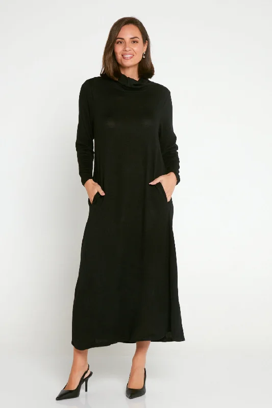 Astrid Maxi Dress - Black Holiday maxi dresses