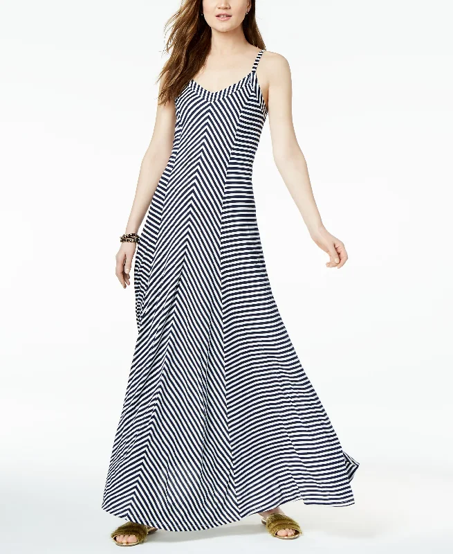 Petite Embellished Striped Maxi Dress Wrap maxi dresses