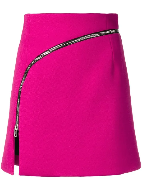 mini zipped skirt Mini Skirt Casual