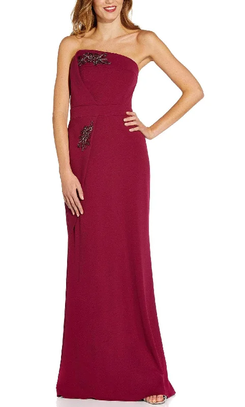 Adrianna Papell AP1E207890 - Strapless Sheath Long Gown Versatile party dresses for any occasion