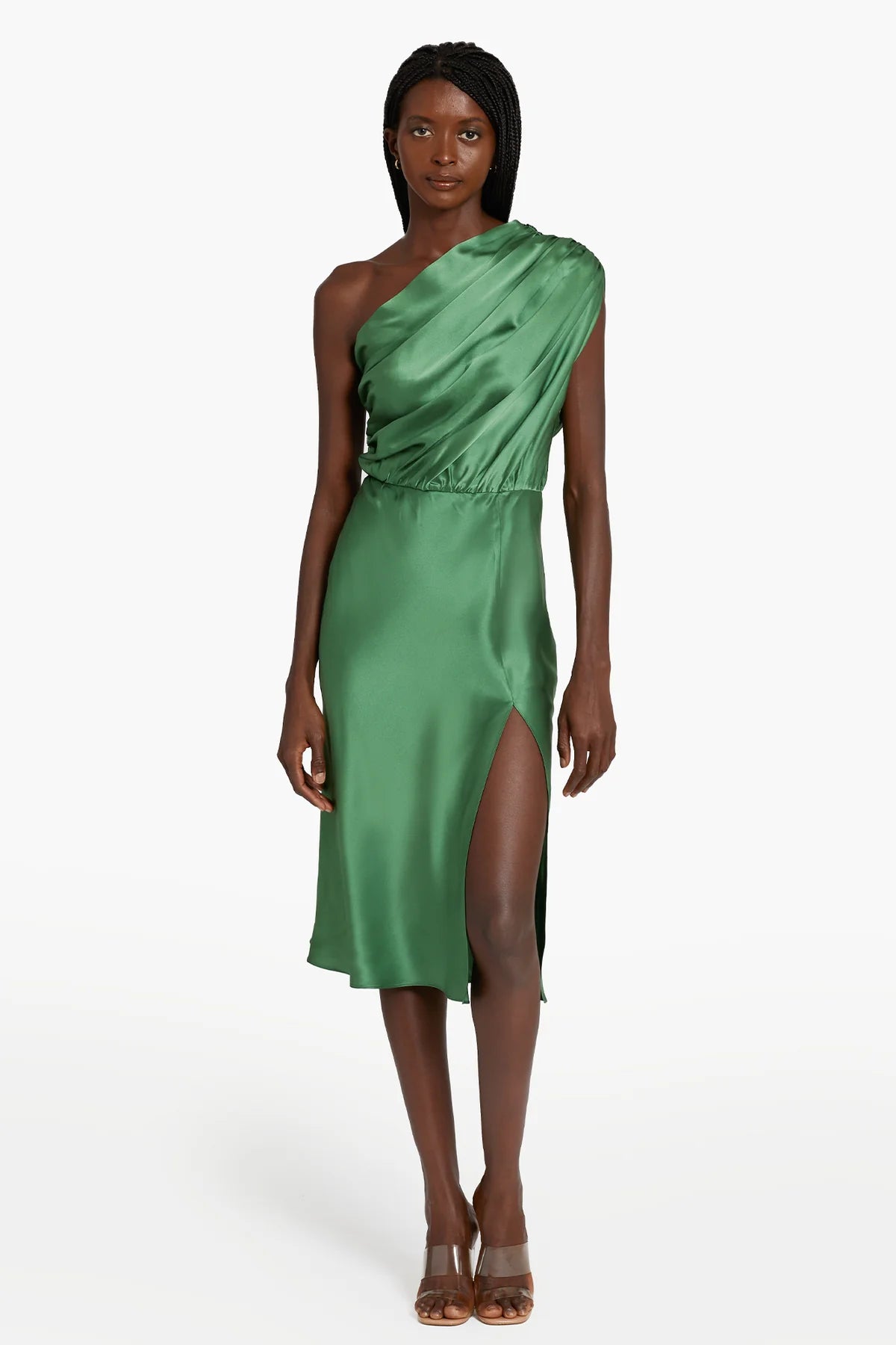 Amanda Uprichard - Dupree Silk Dress - Ferman Long unclassified dresses