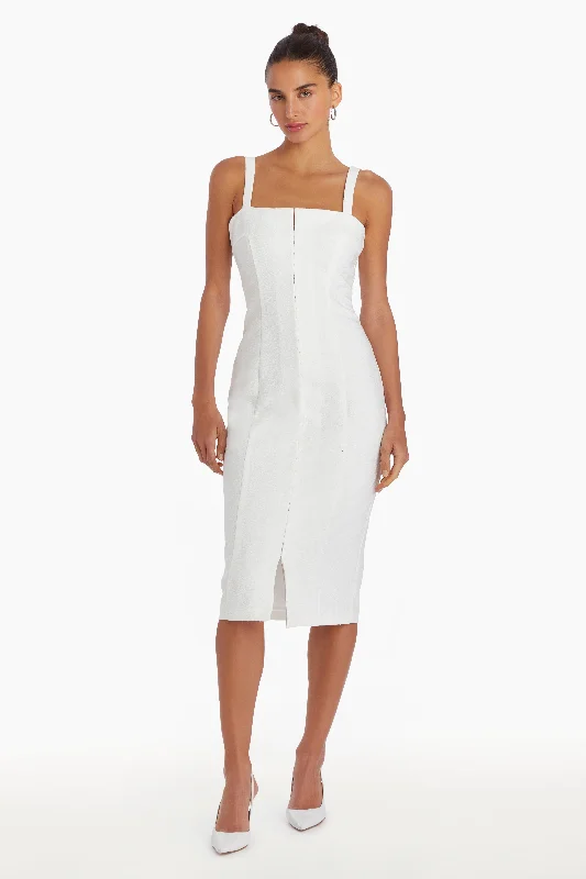 Amanda Uprichard - Tisha Dress - White Embroidered unclassified dresses