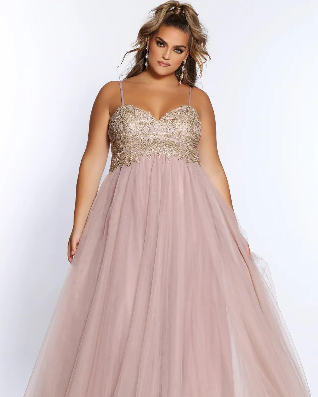 Aphrodite Prom Dress | Dusty Mauve/Gold Lounge unclassified dresses