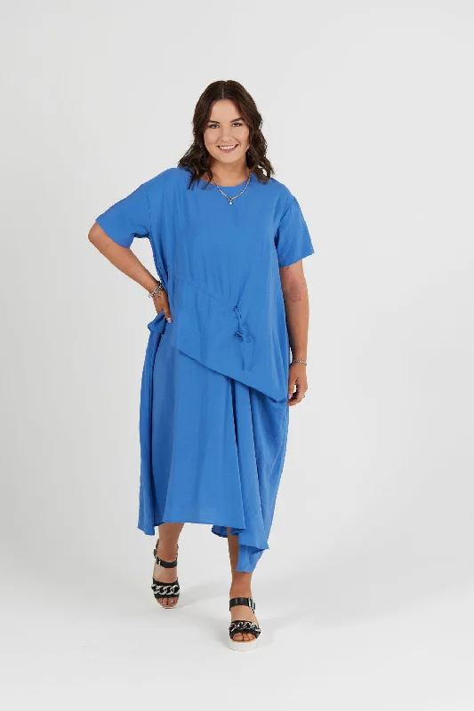 ATKINE DRESS - CORNFLOUR BLUE Neutral tone unclassified dresses