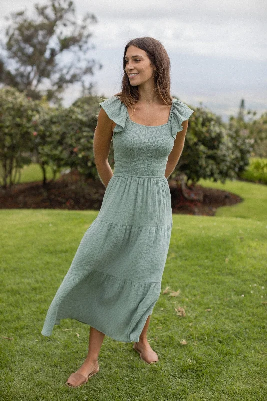 Corrine Dress - Soft Sage Budget-friendly unclassified dresses