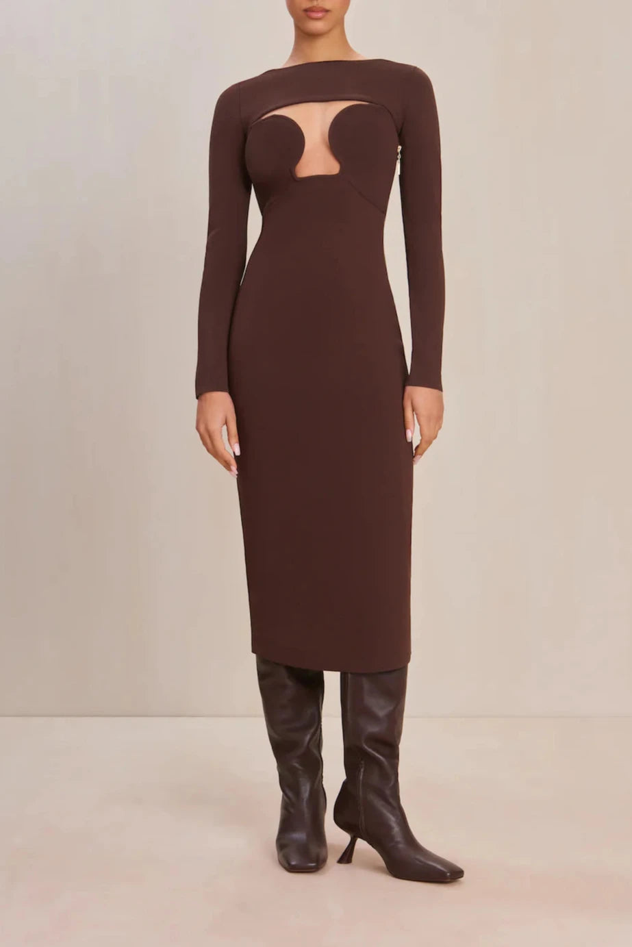 Cult Gaia - Jenny Knit Dress - Java Designer unclassified dresses