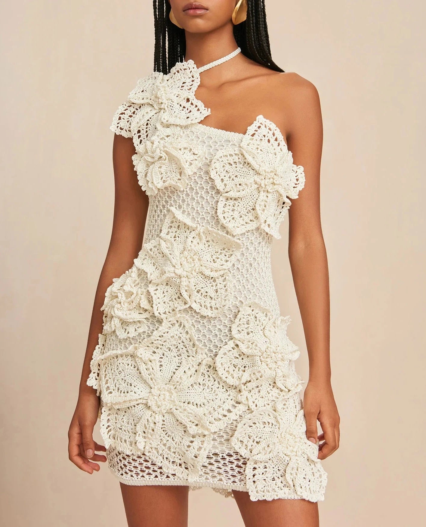 Cult Gaia - Kendria Crochet Dress - Off White Winter unclassified dresses