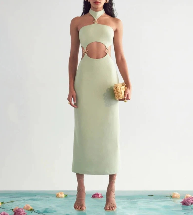 Cult Gaia - Olivia Dress - Jade Engagement unclassified dresses