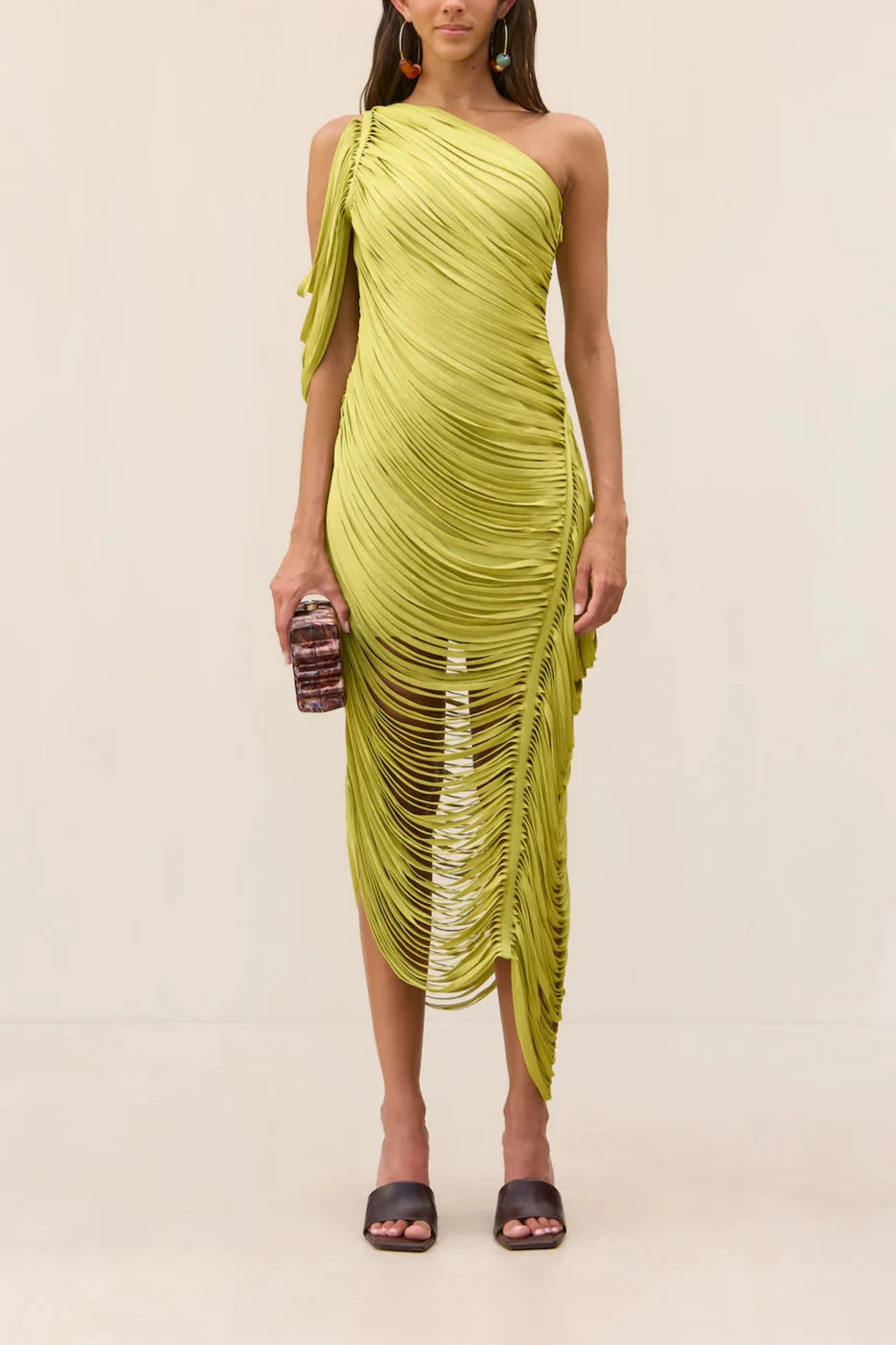 Cult Gaia - Sona Knit Dress - Algae Sleeveless unclassified dresses