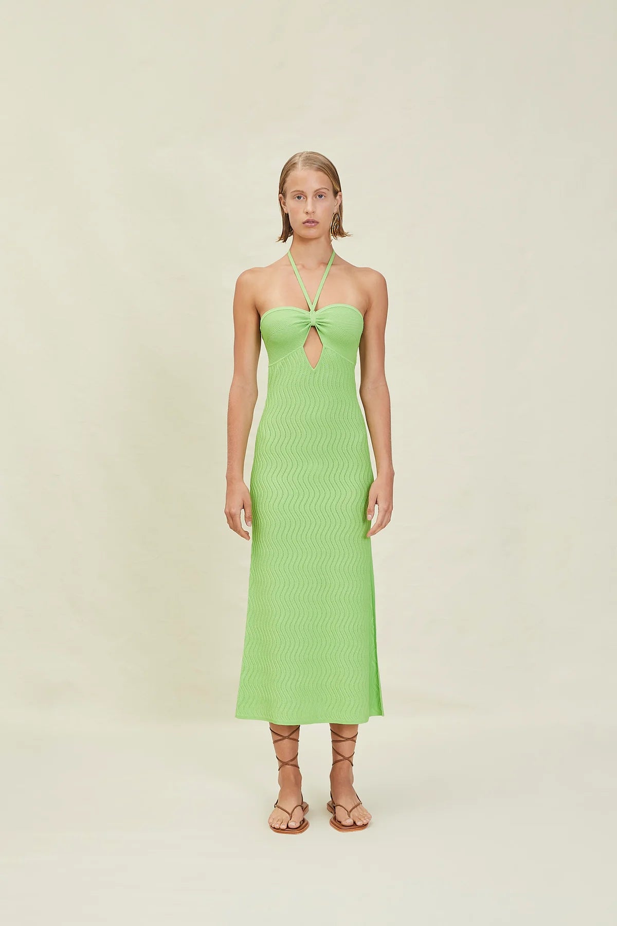 Devon Windsor - Clementine Dress - Palm Summer unclassified dresses