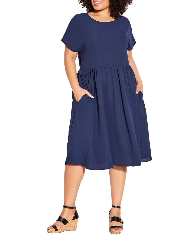 Doll Up Dress | Navy Color block unclassified dresses