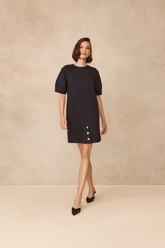 Double Face Jersey Reversible Tunic Dress Engagement unclassified dresses