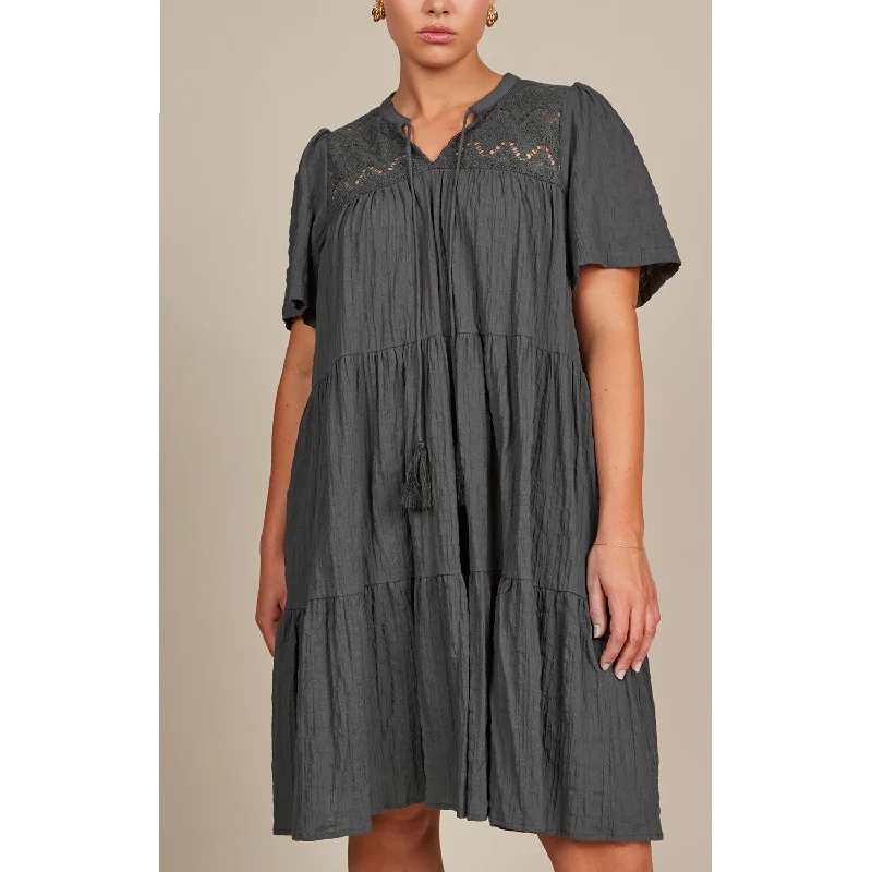 Dress Fleur - Graphite Preppy unclassified dresses