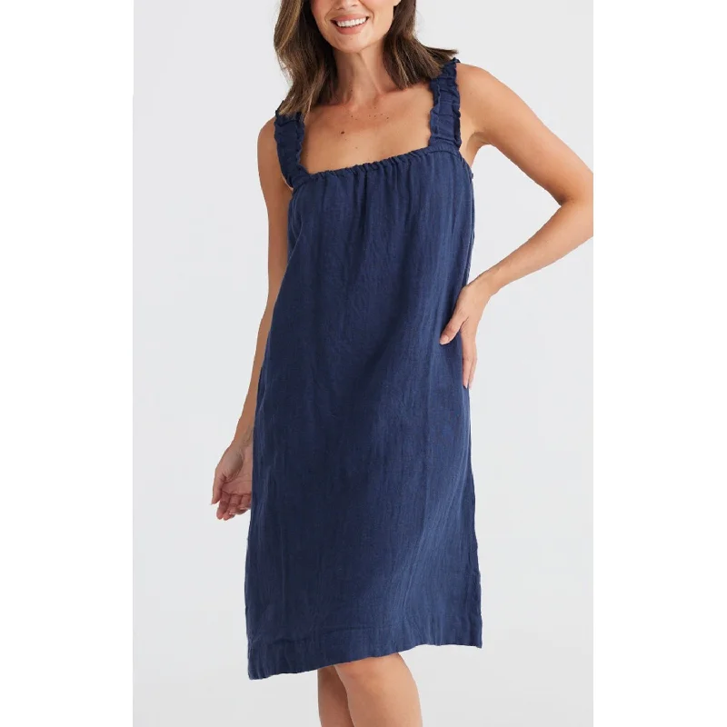 Dress Penny - Navy Beaded unclassified dresses