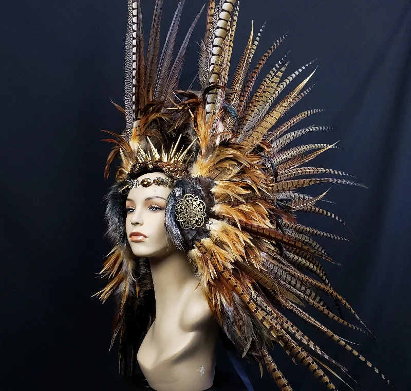 Echo Headdress- Icarus Collection - Made to Order Flowy unclassified dresses