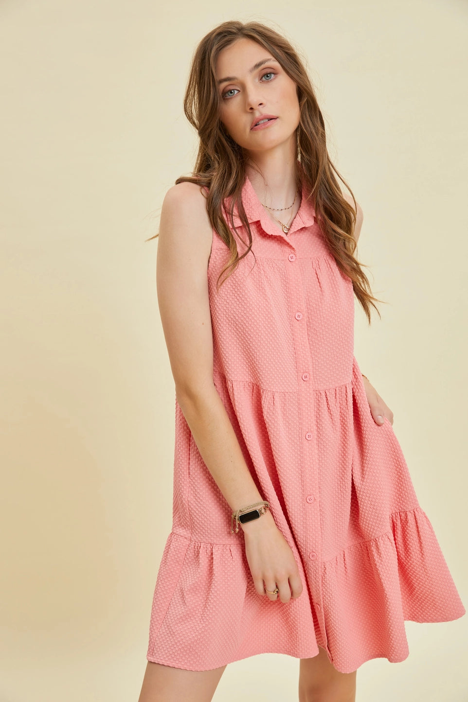 In the Breeze Button Down Dress Trendy new unclassified dresses