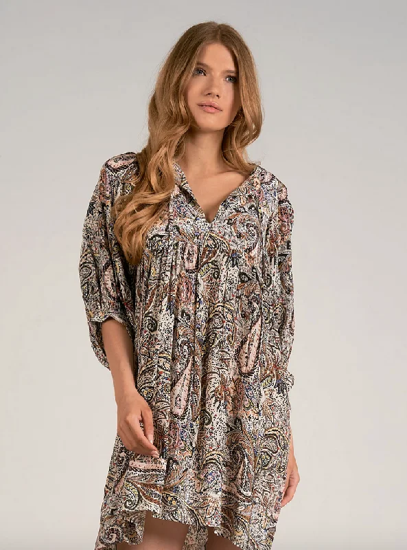 ELAN SP 24 PAISLEY DRESS Comfortable unclassified dresses