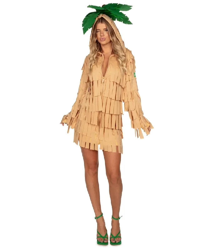 Palm Tree Costume Dress Monochrome unclassified dresses