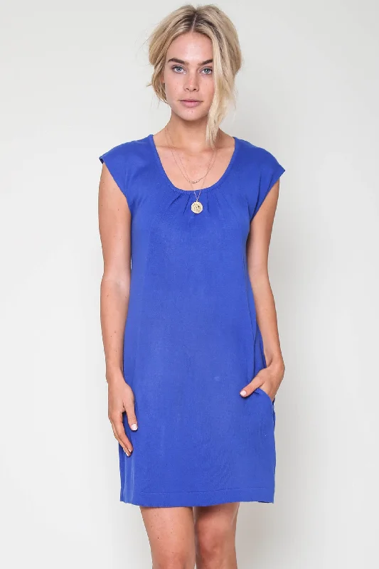 Tarah Knit Dress in Royal Sexy unclassified dresses