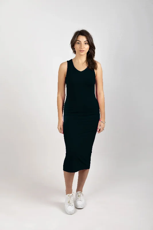 HAVANA DRESS BLACK Color block unclassified dresses