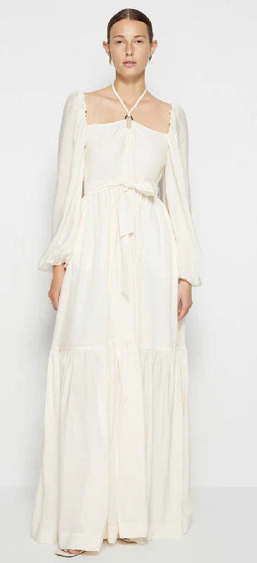 Jonathan Simkhai - Leigh Coverup Dress - Ivory Sleeveless unclassified dresses