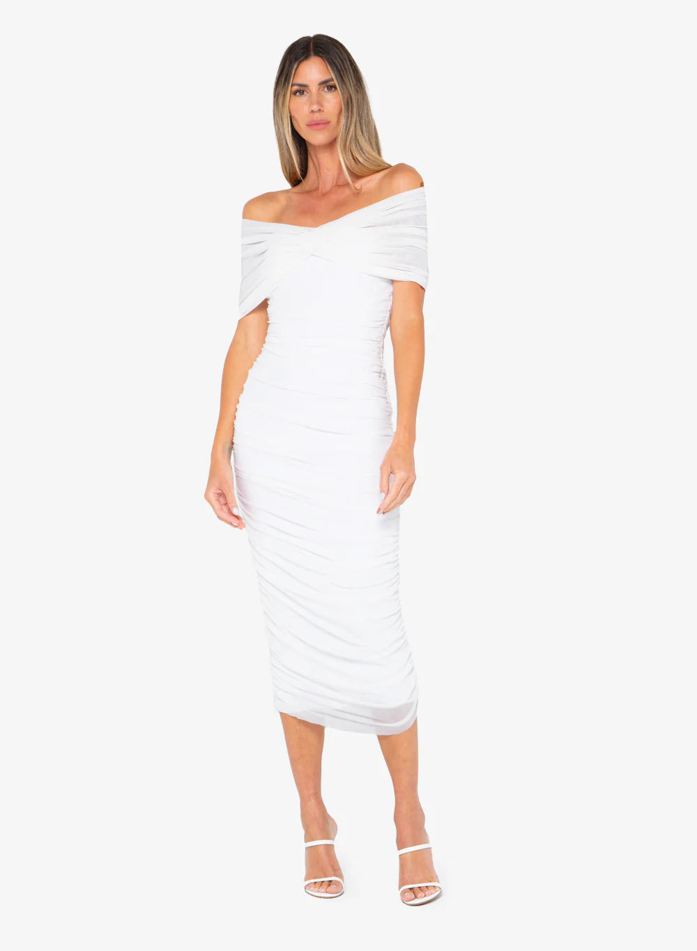 Just Bee Queen - Nora Dress - Off White Chic unclassified dresses