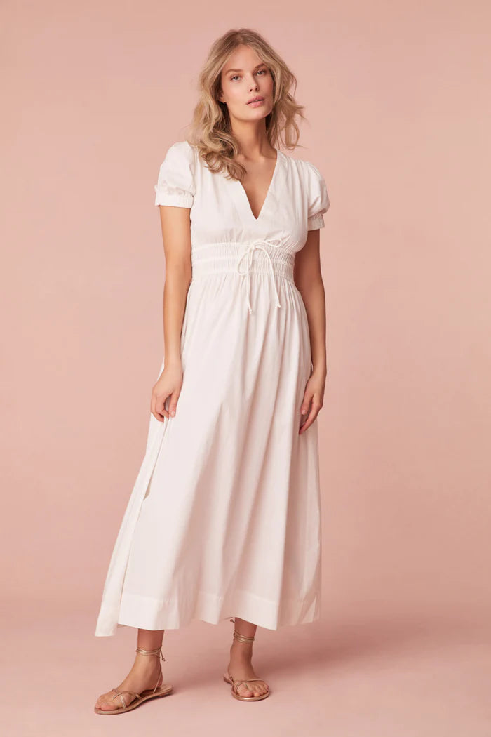 Loveshackfancy - Sabela Dress - White Ruffled unclassified dresses