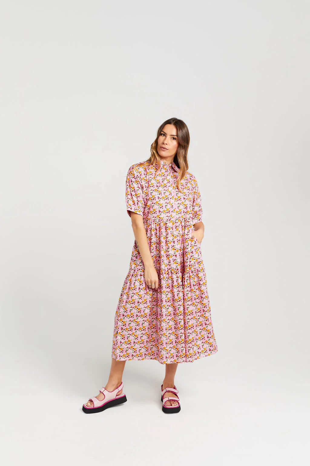 LUNA DRESS POSY Denim unclassified dresses