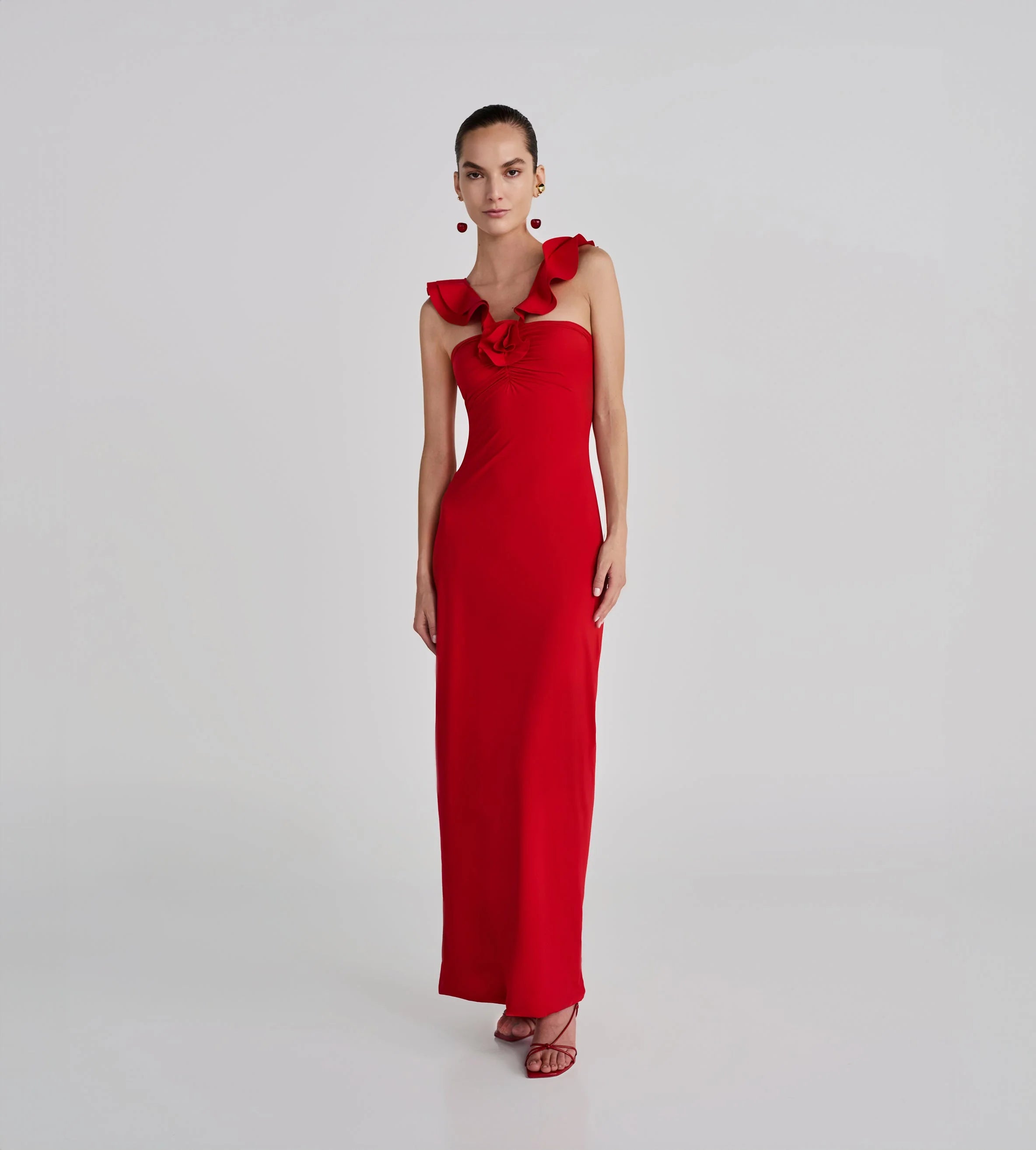 Maygel Coronel - Sortilegio Dress - Red Spring unclassified dresses