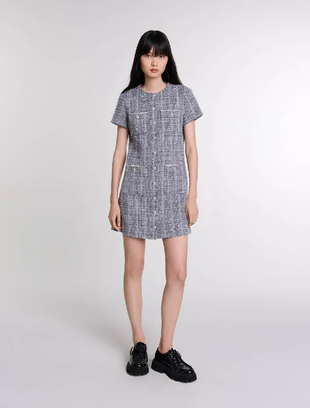 Tweed dress Preppy unclassified dresses