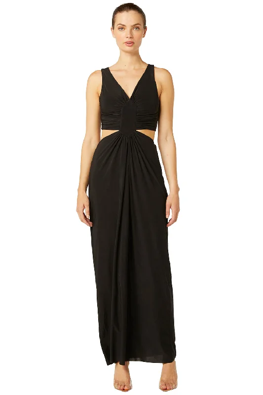 Misa - Athema Dress - Black Engagement unclassified dresses