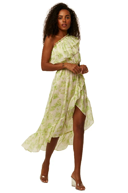 Misa - Rumi Dress - Honeydew Blossom Date night unclassified dresses