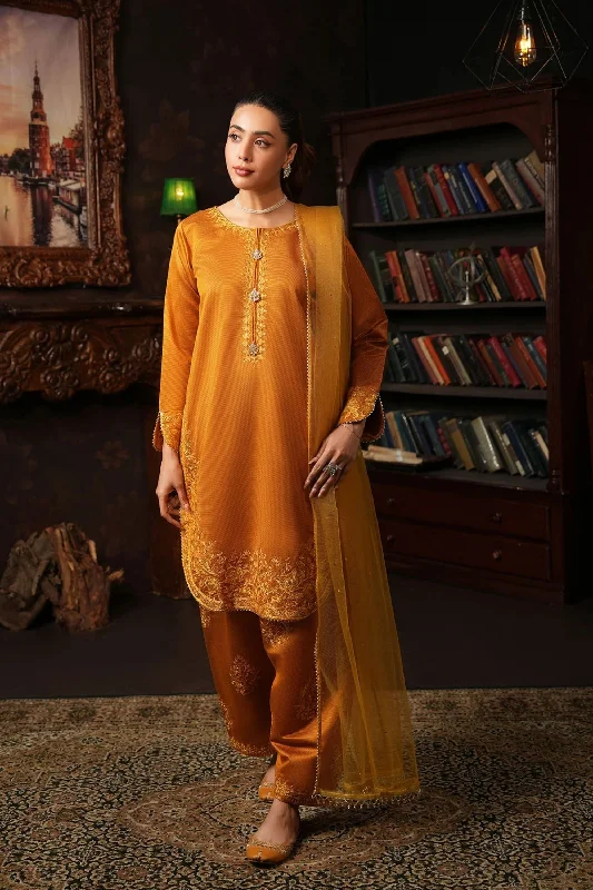 Mustard Katan Salwar Kameez Knitted unclassified dresses