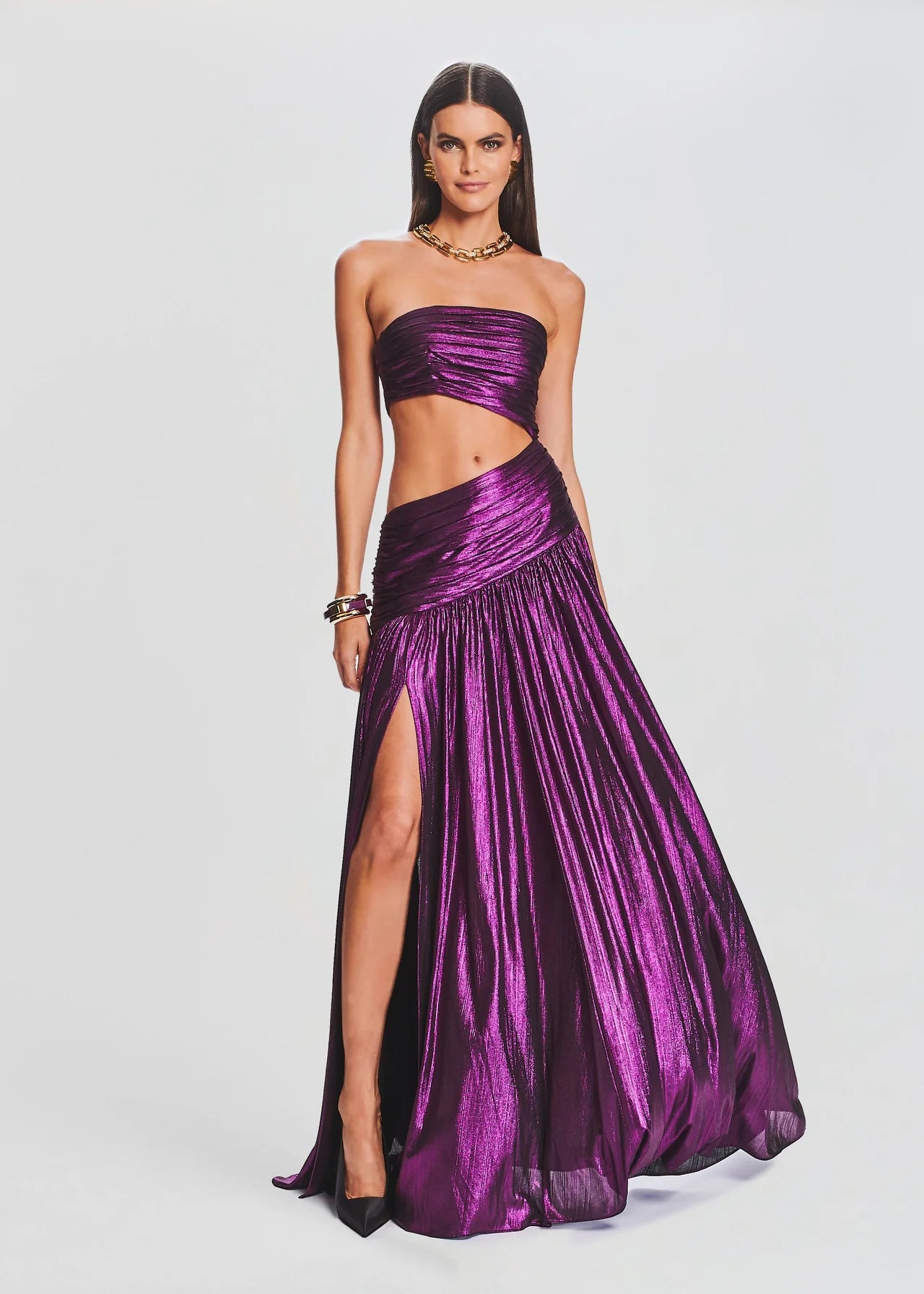 Retrofete - Kenna Dress - Purple Velvet unclassified dresses