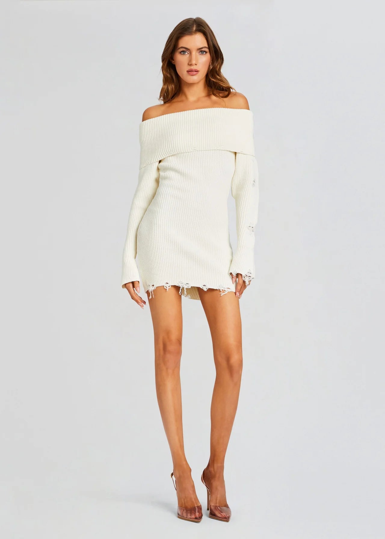 Ser.o.ya - Everleigh Dress - Winter White Tiered unclassified dresses