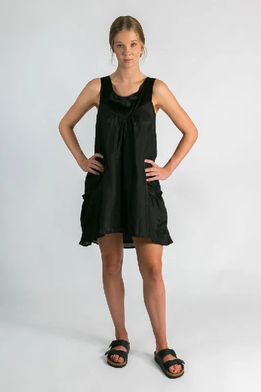 Serecen Black Dress Preppy unclassified dresses