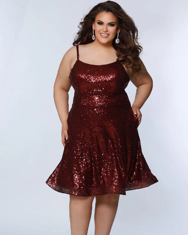 Shade Shifter Homecoming Dress | Burgundy Ruffled unclassified dresses