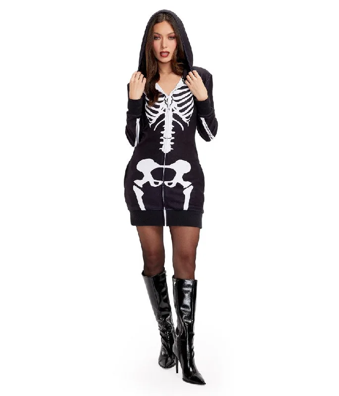 Skeleton Costume Dress Dark color unclassified dresses