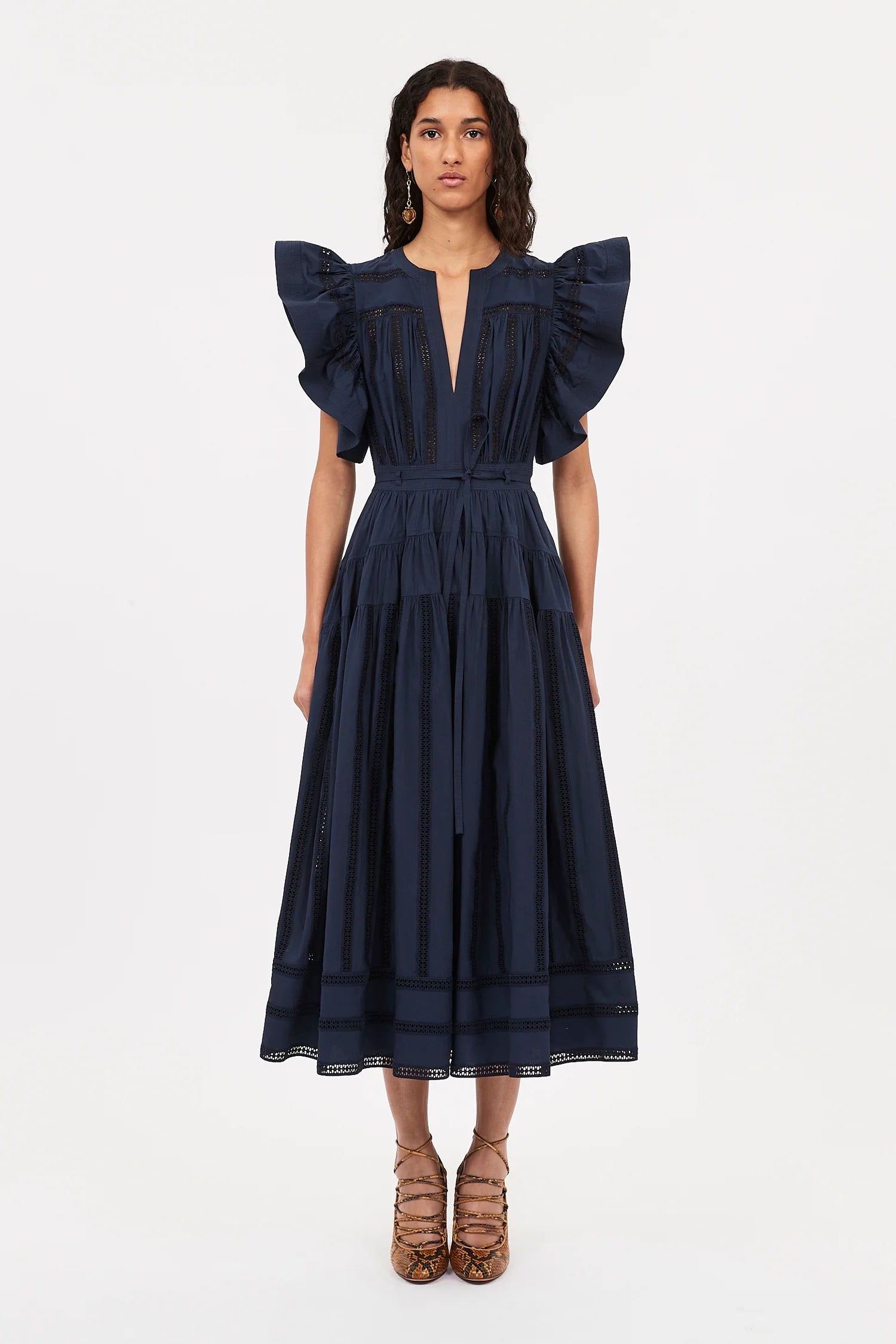 Ulla Johnson - Emery Dress - Midnight Elegant evening unclassified dresses