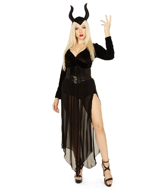 Evil Sorceress Costume Dress Bold pattern unclassified dresses