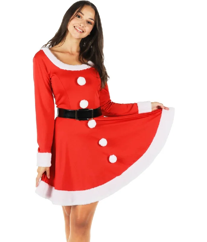 Santa Spinner Dress with Belt Tulle unclassified dresses