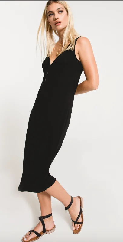 Z SUPPLY THE MERIDIAN DRESS IN BLACK Discounted unclassified dresses