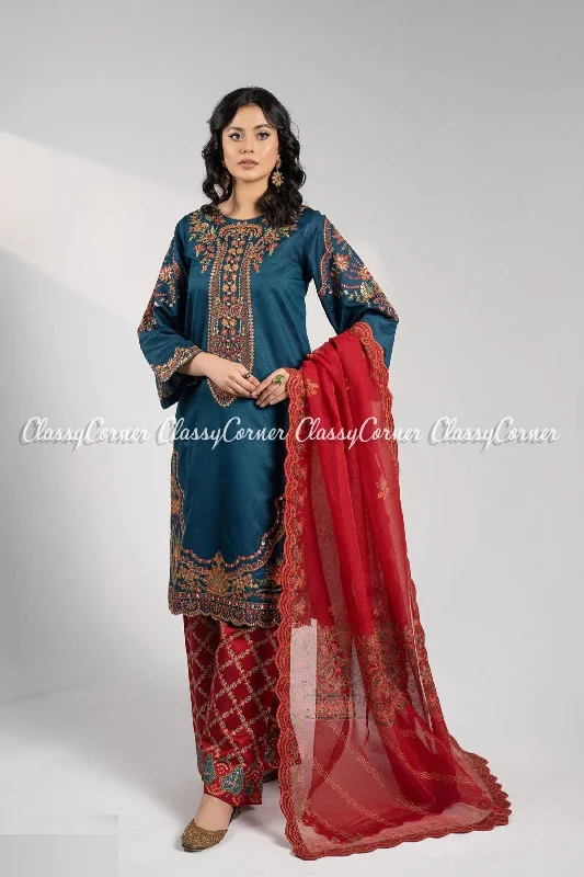 Zinc Katan Embroidered Salwar Kameez Cocktail unclassified dresses