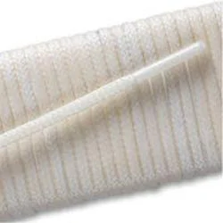 Waxed Very Thin Dress Laces - White (2 Pair Pack) Shoelaces Lace Dress Lace