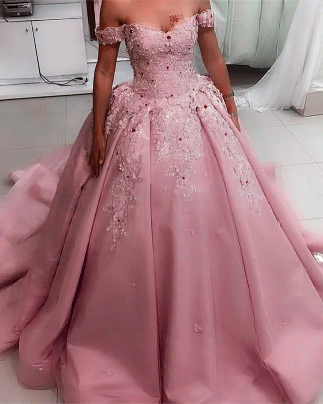 Organza And Tulle Quinceanera Dresses Off Shoulder Tulle Dress Dazzle